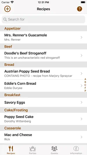 Cook's Memory screenshot 1