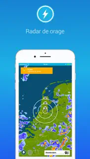 alerte orage iPhone Captures Décran 1