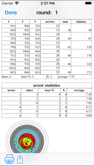 iArcheryScores Screenshot