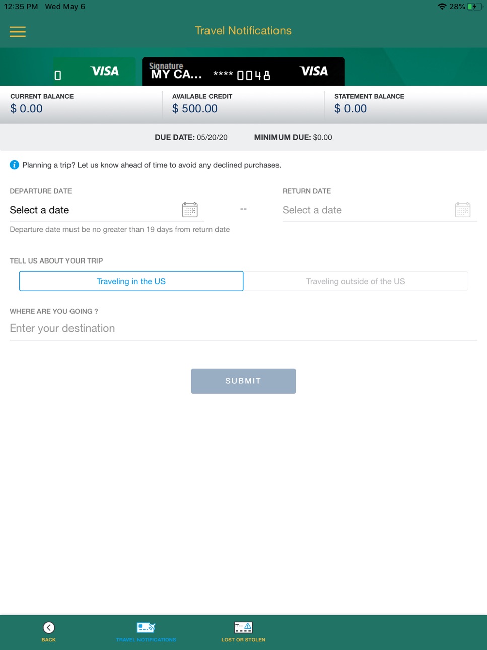 iPad screenshot