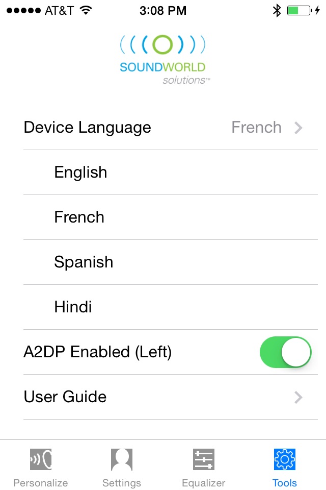 iPhone screenshot
