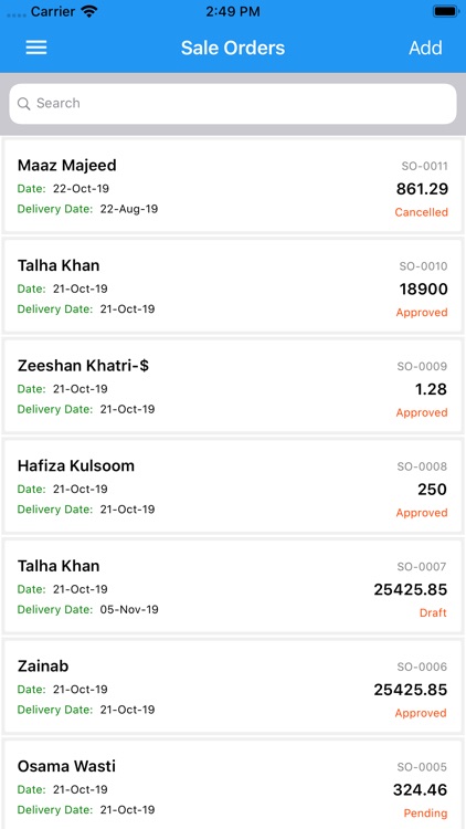 Splendid Order Booker