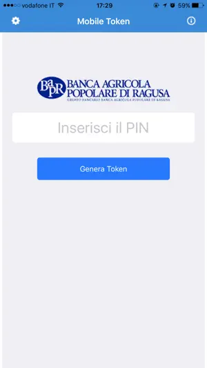 Mobile Token BAPS screenshot 1