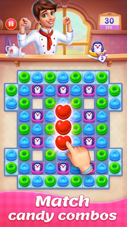 Candy Sweet Legend - Match 3 screenshot-5