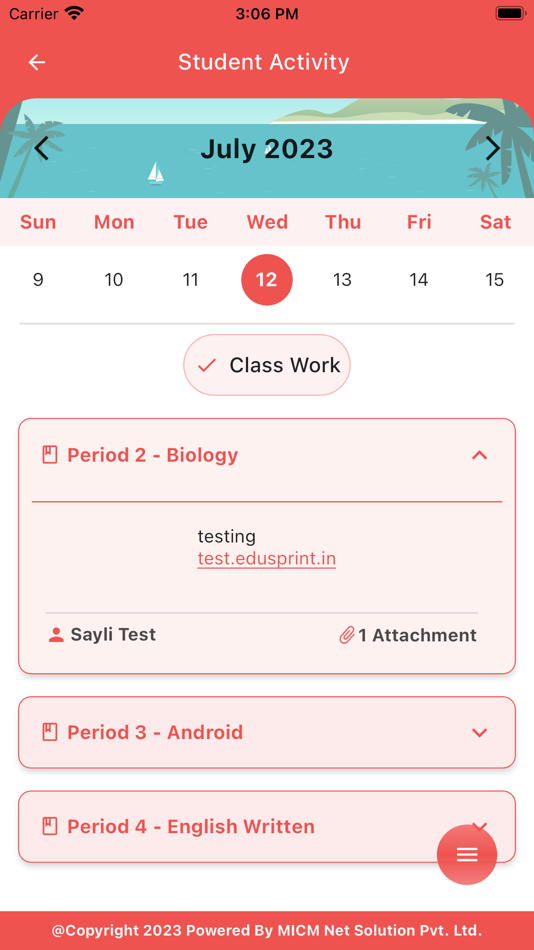 #8. Edusprint Pro (iOS) 由: MICM Net Solutions Pvt Ltd
