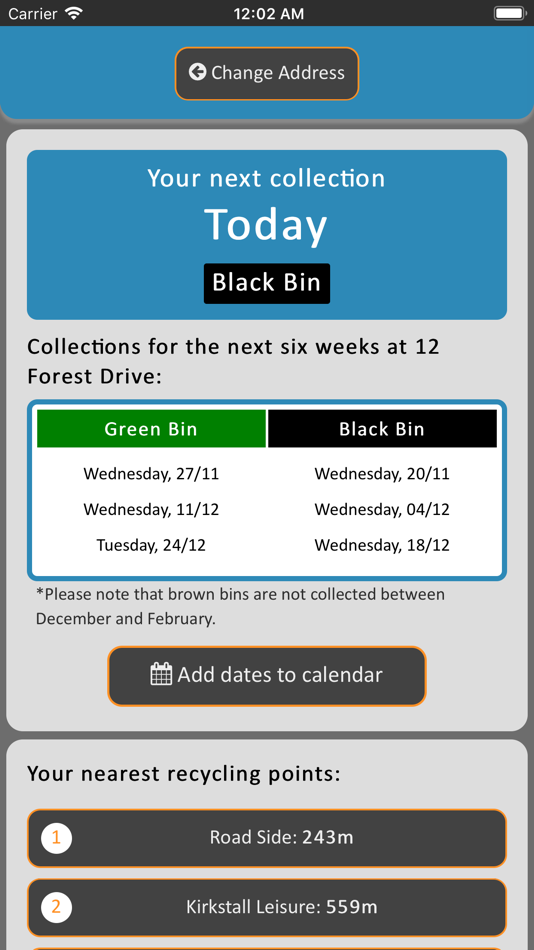 #2. Leeds Bins (iOS) By: Tom Forth
