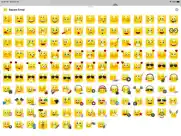 yellow square smileys emoticon iPad Captures Décran 1