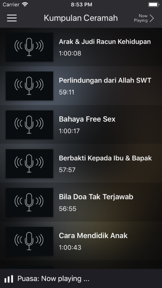 #5. Ceramah KH Zainuddin MZ (iOS) 由: Afriwan Ahda