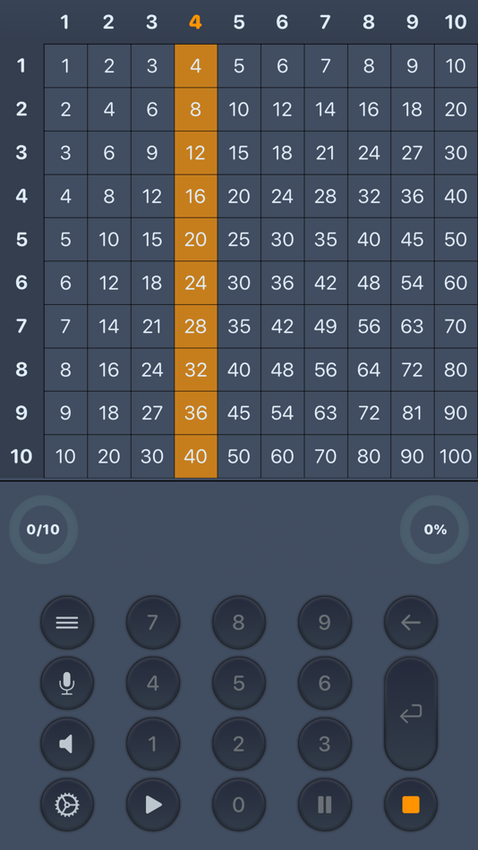 #2. Times Tables Multiplication AU (iOS) 由: Andreas Koegler