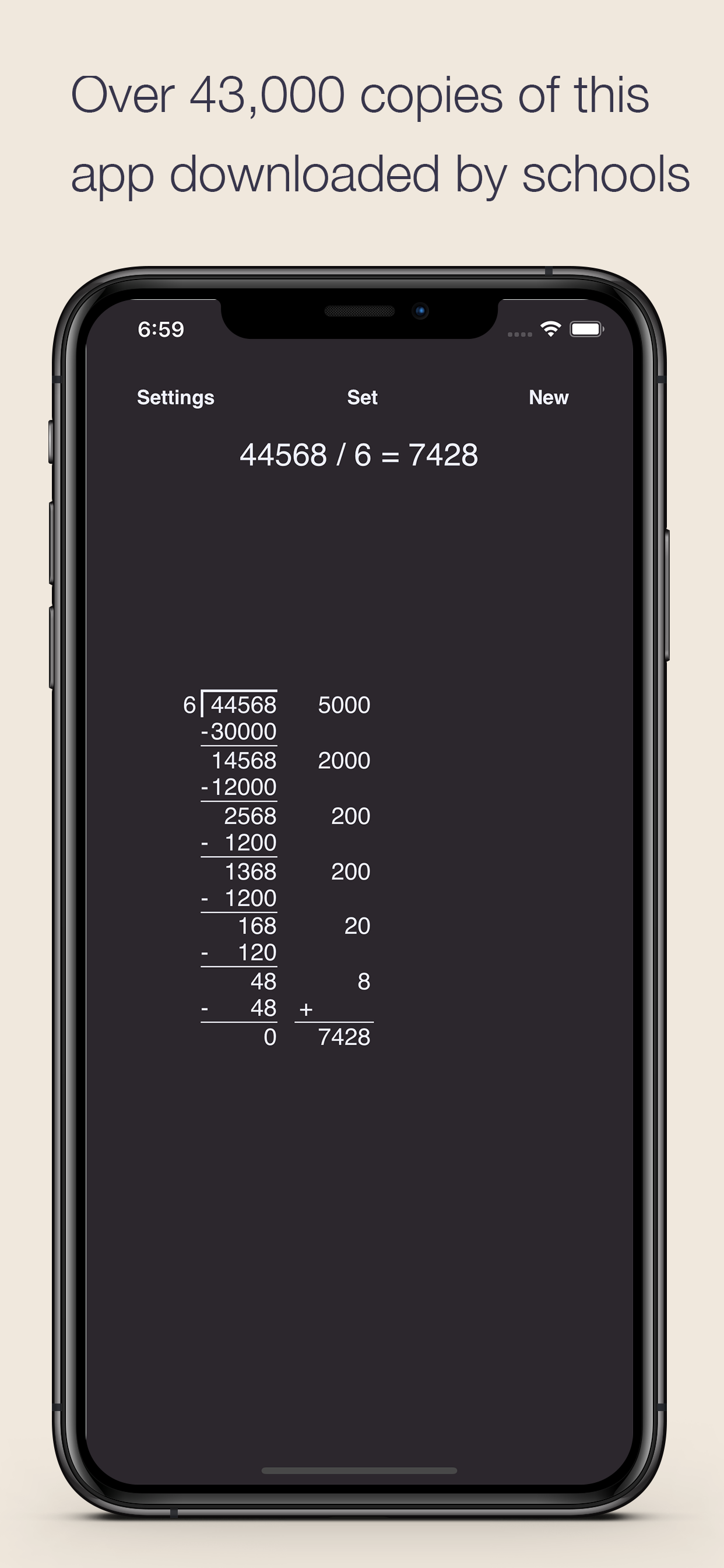 Partial Quotients Division screenshot 5