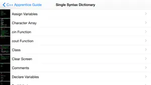 C++ Flashcards and Dictionary screenshot 2