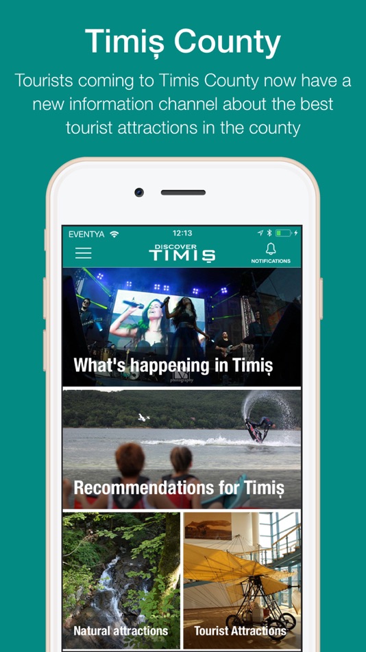 #1. Visit Timiș (iOS) Podle: Eventya