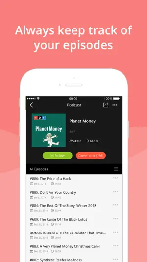 Podbean Podcast App & Player screenshot 4