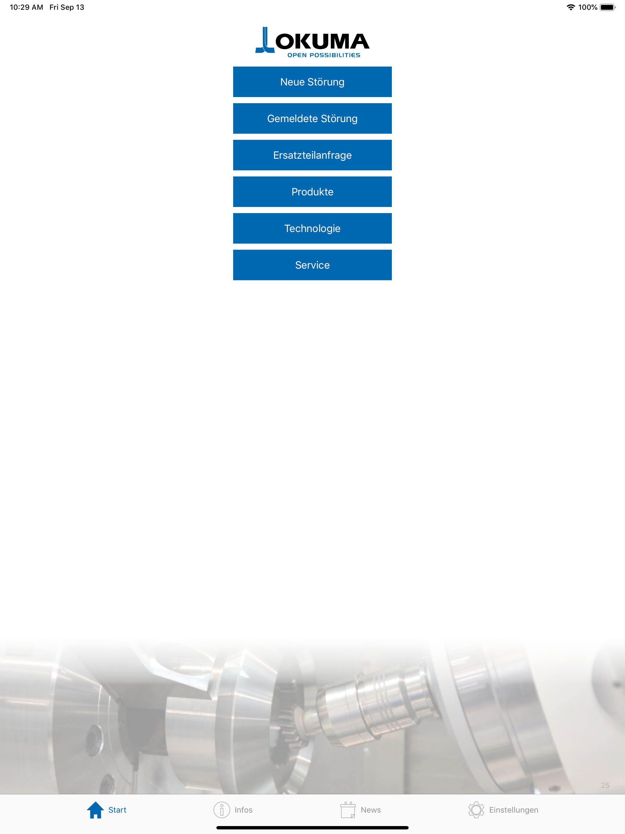 Okuma Service App