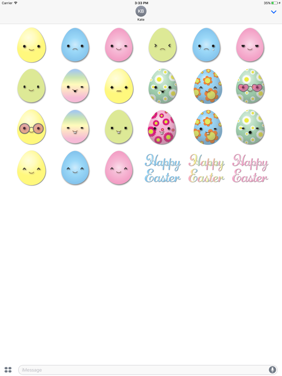 Screenshot #4 pour Easter Egg Stickers