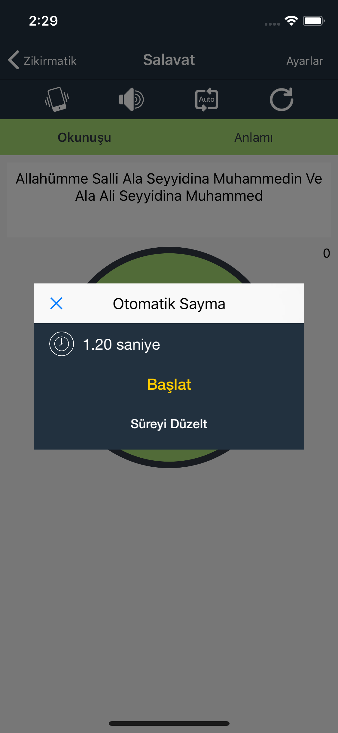 Zikirmatik - Tesbih Et screenshot 2