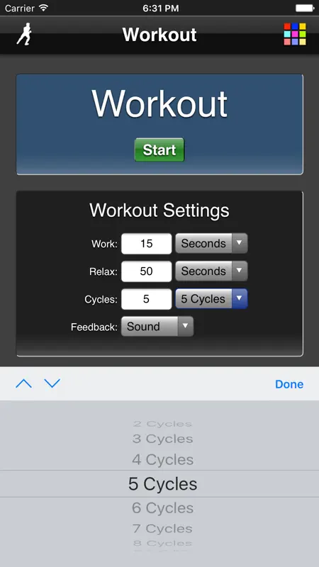 Workout screenshot 4 of 4
