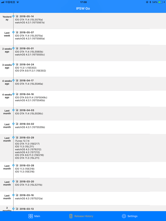 IPSW Go iPad screenshot 4 - Productivity app