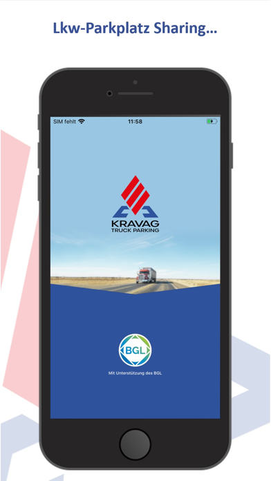 Screenshot #1 pour KRAVAG-TruckParking