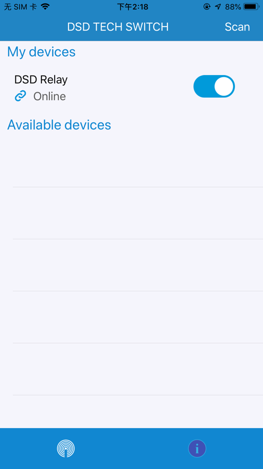 #1. DSD TECH SWITCH (iOS) 由: DongGuan DESHIDE TECHNOLOGY CO.,LTD
