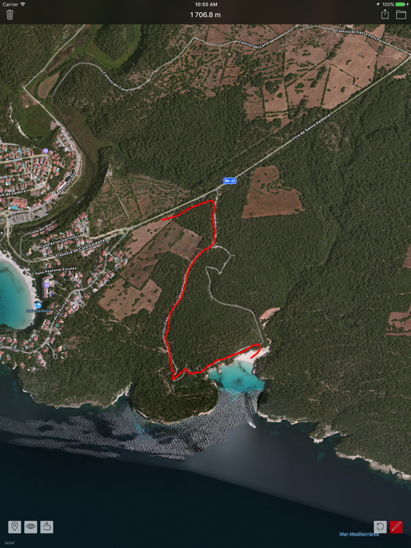 Screenshot #4 pour Distances - Map Ruler