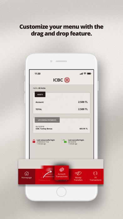 ICBC Turkey Screenshot