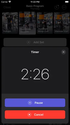Workout: Gym & Strength Log screenshot 4