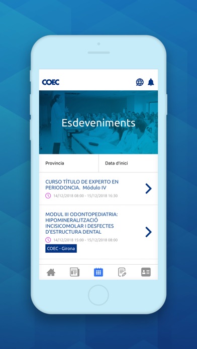 COEC APP Screenshot