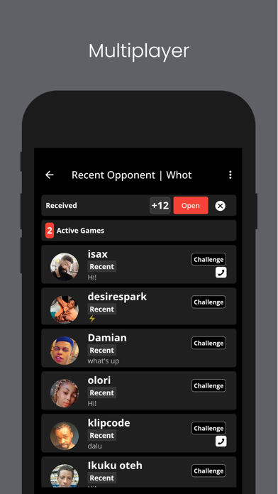 FunBox: Play Naija Games, Chat Screenshot