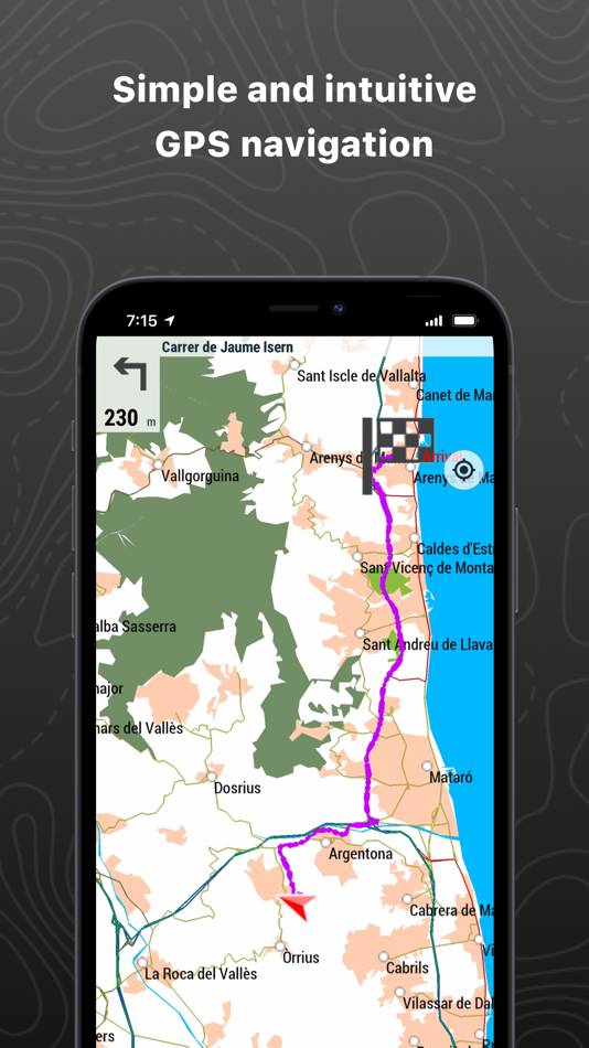 #4. TwoNav 6: Routes and Maps (iOS) 由: CompeGPS