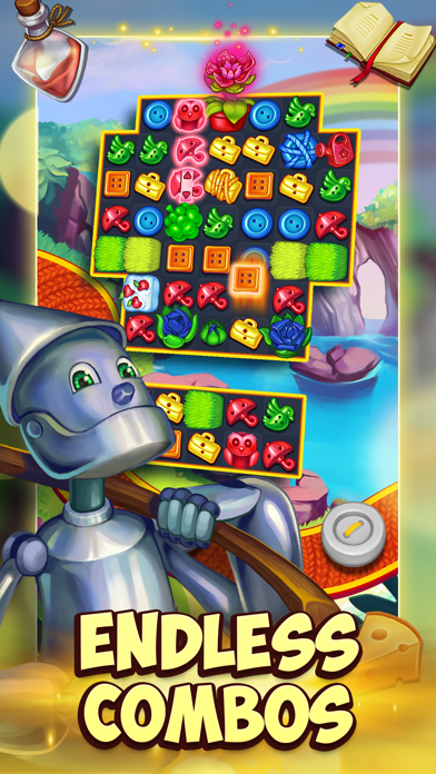 Fancy Blast - Fairy Match 3 Screenshot 1 - AppWisp.com Fancy Blast - Fairy Match 3 Screenshot 1 - AppWisp.com