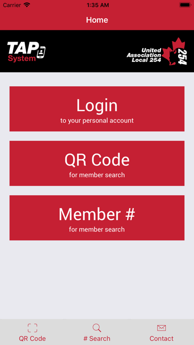 Screenshot #1 pour UA254 TAP System