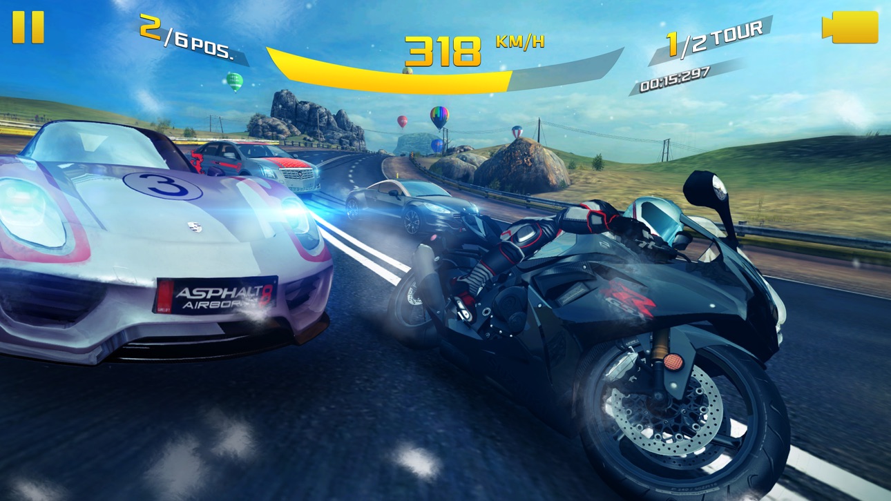 Asphalt 8: Airborne Hack screenshot 6 - iOS game interface