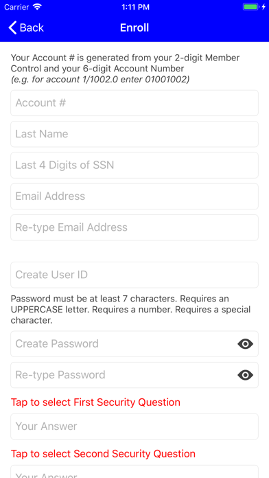 Steel Valley FCU iPhone screenshot