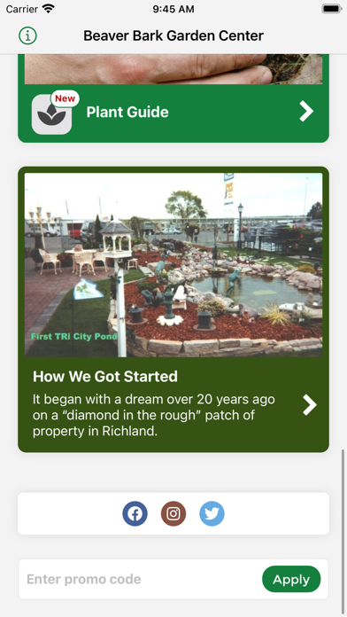 Beaver Bark Gift Garden Center Screenshot