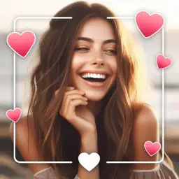 Photo love & picture editor app icon