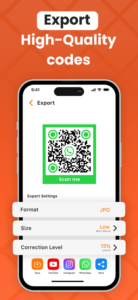 QR Code: Generator & Maker screenshot 3