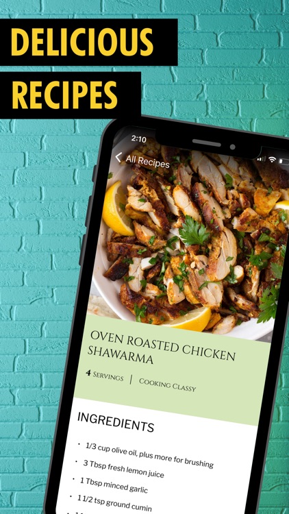 Half Lemons: Recipe Generator