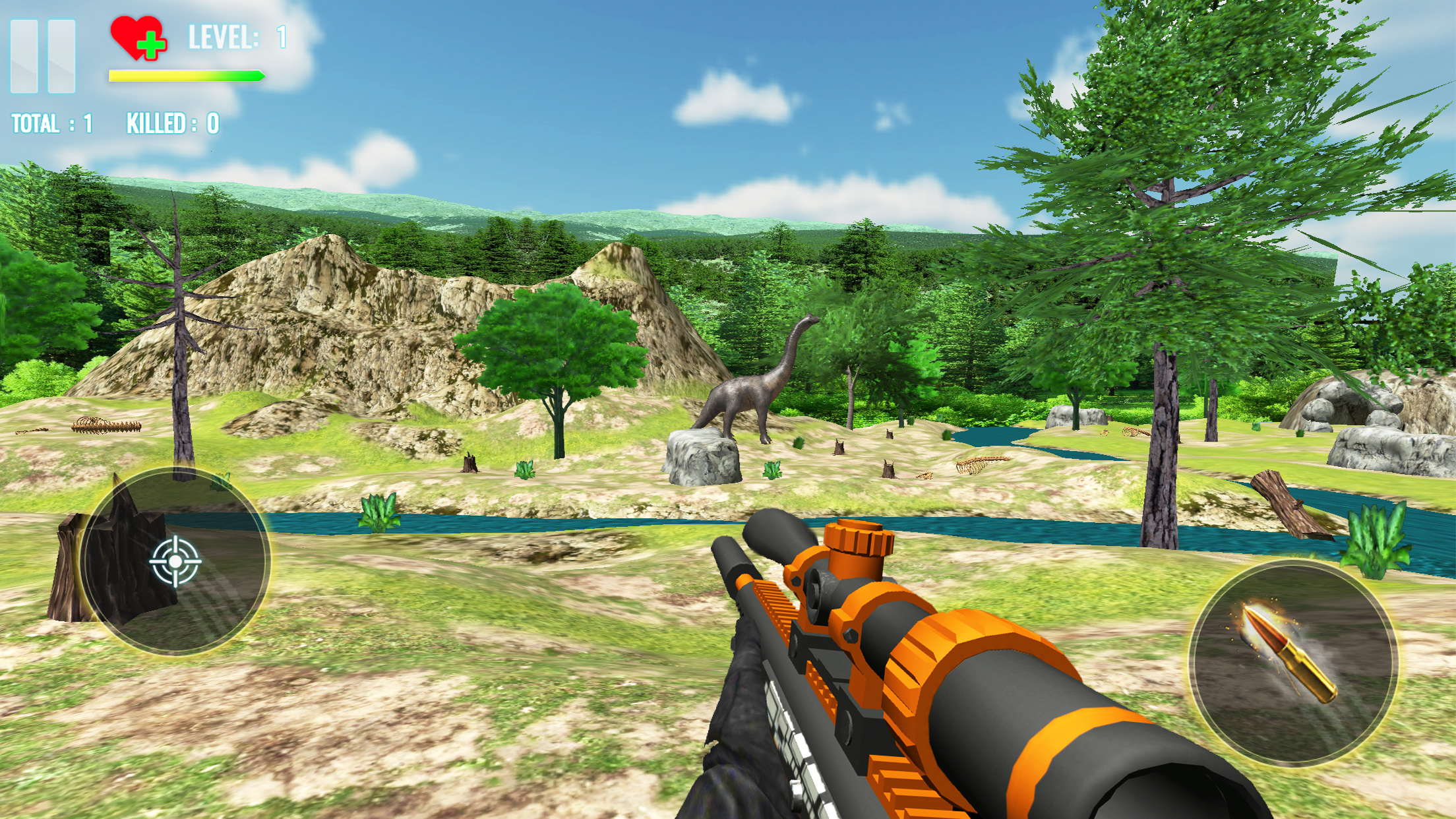 Dinosaur Hunting World Game