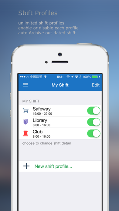 Shift Scheduler Screenshot