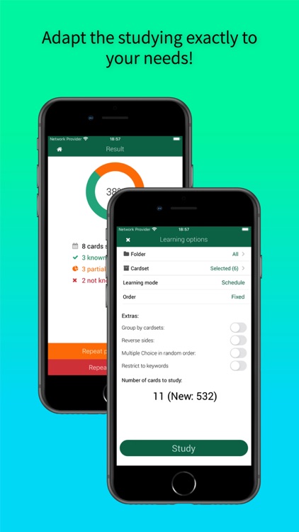 Repetico - Study flashcards