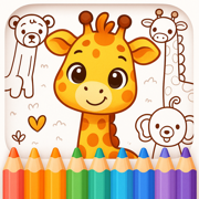Connect dots & paint – jungle