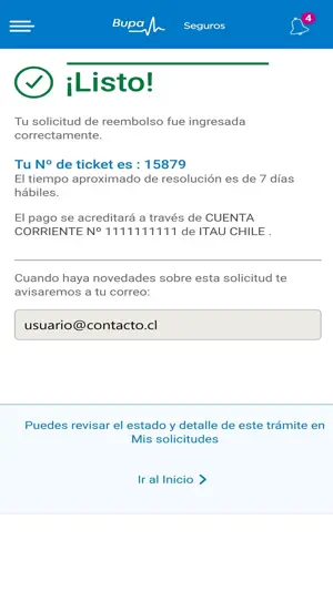 Mi Bupa Seguros screenshot 3