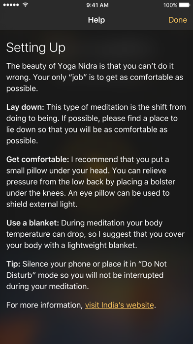 App screenshot