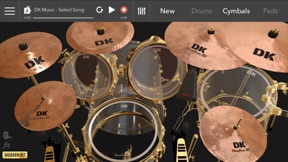 DrumKnee 3D Drums - Drum set screenshot