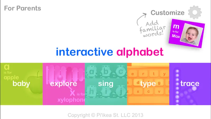 Interactive Alphabet ABC's screenshot 1 of 5
