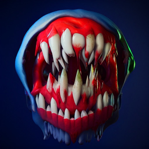 Scary Forest Monster Game 3D Icon