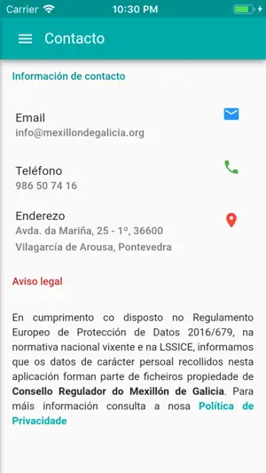Mexillón de Galicia screenshot 4