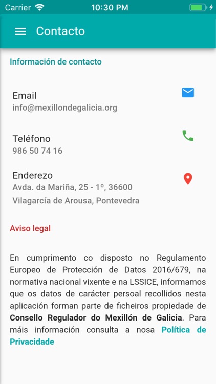 Mexillón de Galicia screenshot-3