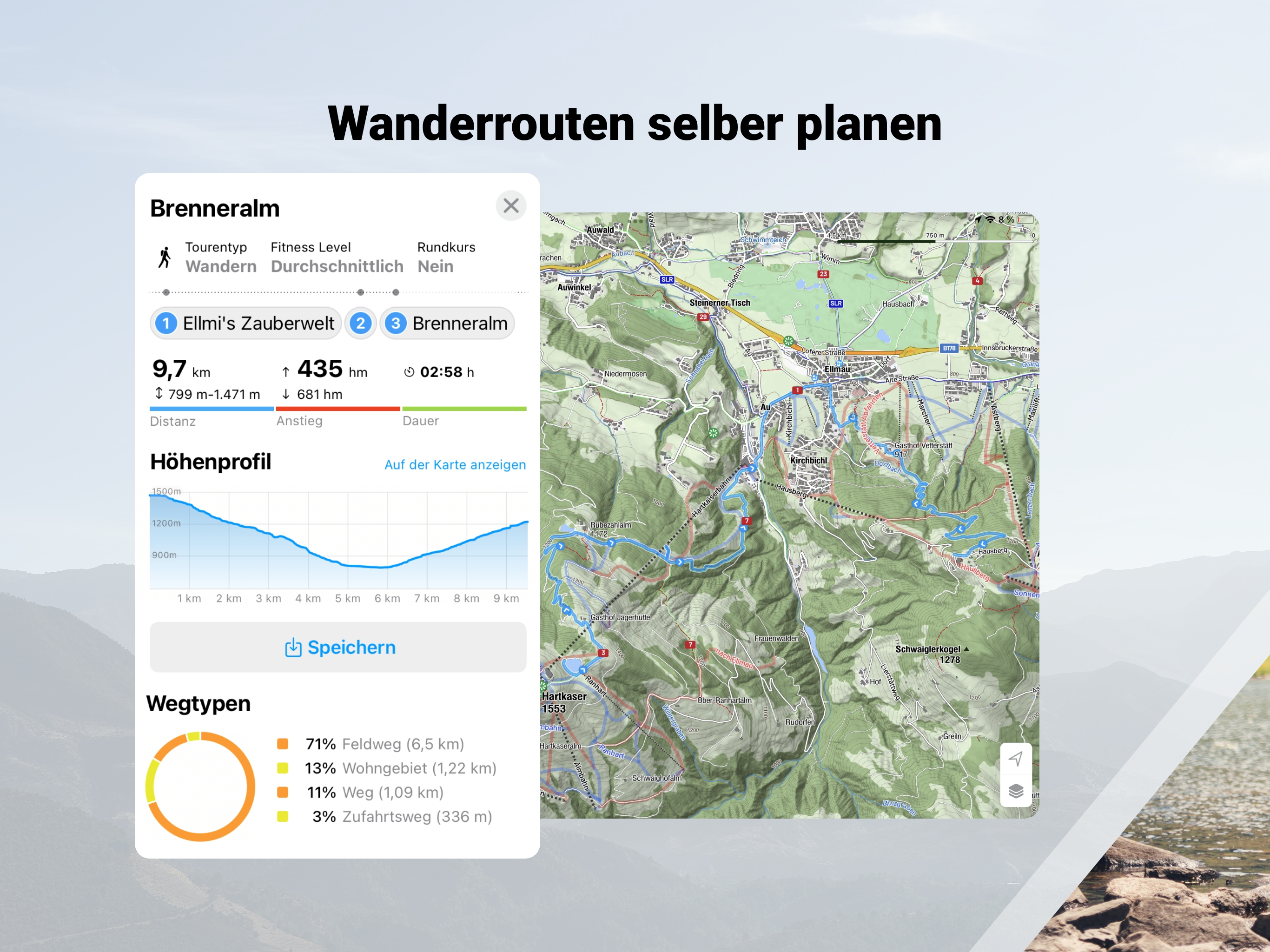 bergfex: Wandern & Tracking